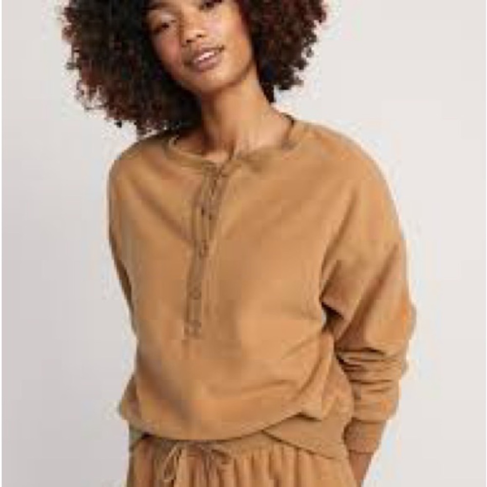 Peach Love California Tan Sweatshirt
